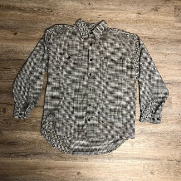 The Great Canadian Shirt Company Long Sleeve Plaid Shirt Size L - Picture 1 of 7